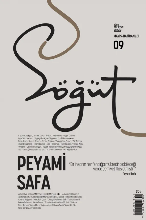 Söğüt - Türk Edebiyatı Dergisi Sayı 9 / Mayıs - Haziran 2021